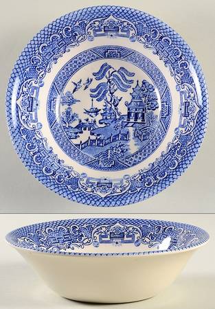 Blue Willow Coupe Cereal Bowl