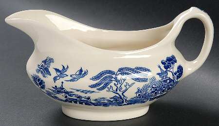 Blue Willow Gravy Boat