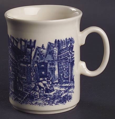 Dickens Series Blue Mug