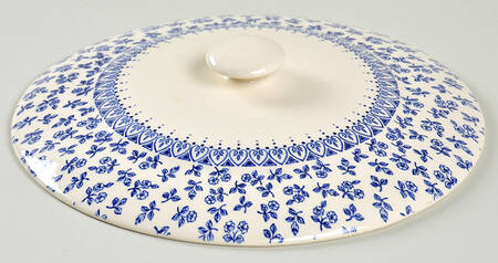 EIT6 Blue Lid for Round Vegetable