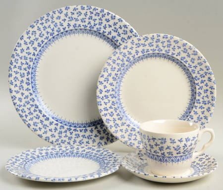 Provence Blue 5 Piece Place Setting