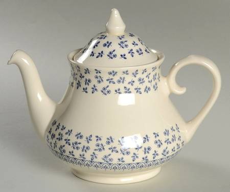 Provence Blue Teapot & Lid