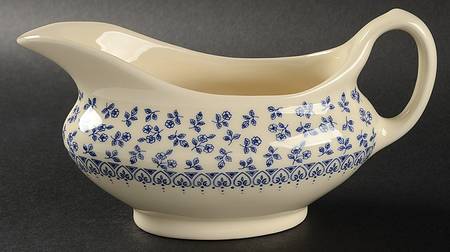 Provence Blue Gravy Boat