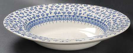 Provence Blue Rim Soup Bowl