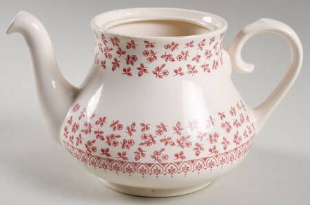Provence Red Teapot No Lid