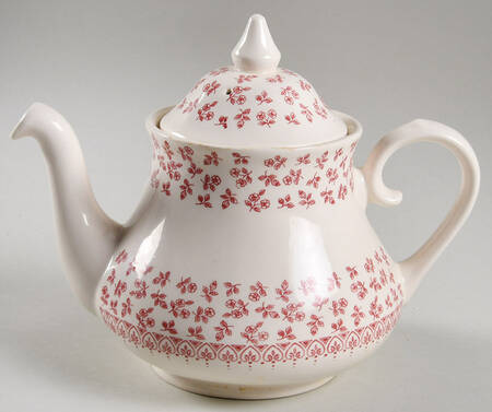 Provence Red Teapot & Lid