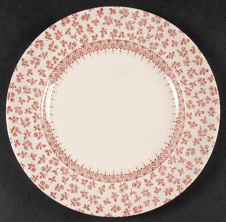 Provence Red Salad Plate