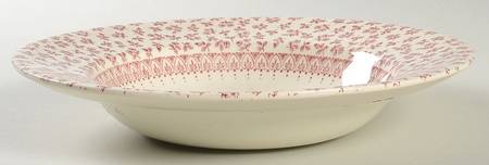 Provence Red Rim Soup Bowl