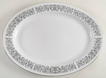 Corsair 16" Oval Serving Platter