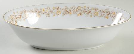 Elegante 10" Oval Vegetable Bowl