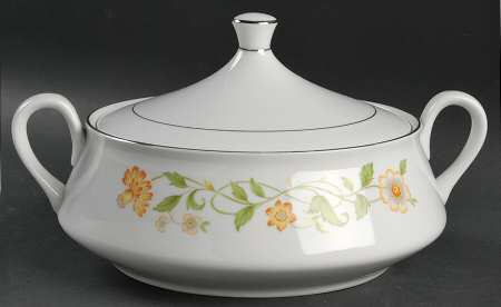 Floral Generation Round Covered Vegetable