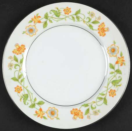 Floral Generation Salad Plate