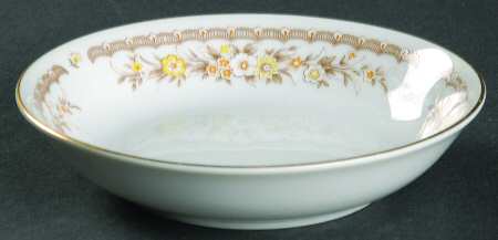Golden Autumn Fruit/Dessert (Sauce) Bowl