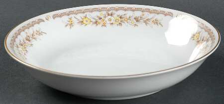 Golden Autumn Coupe Soup Bowl by Ekco