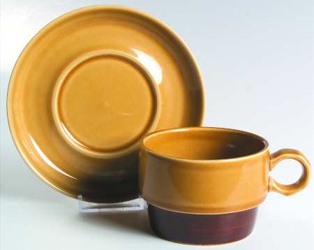 Lugaro Flat Cup & Saucer Set