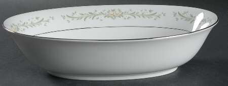Milancia 10" Oval Vegetable Bowl