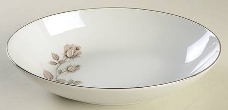 Misty 10" Oval Vegetable Bowl