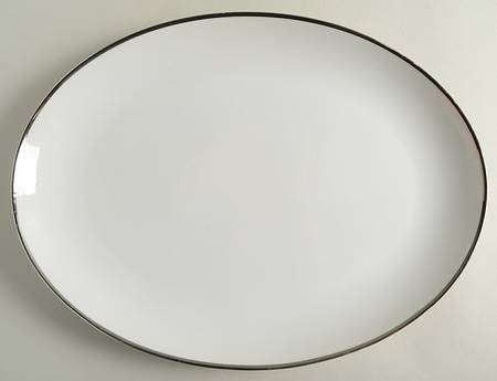 Moderne 12" Oval Serving Platter