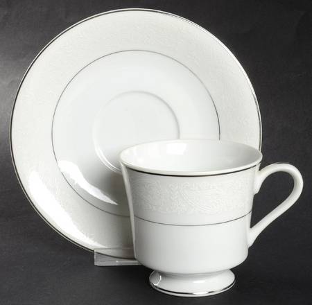 Monique Lace Footed Cup & Saucer Set