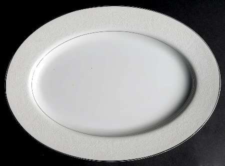 Monique Lace 12" Oval Serving Platter