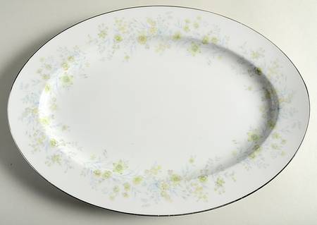 Serenade 14" Oval Serving Platter