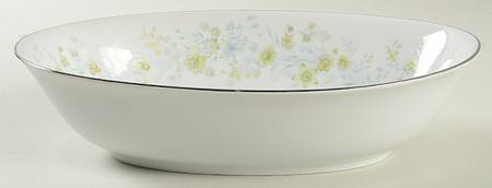 Serenade 10" Oval Vegetable Bowl