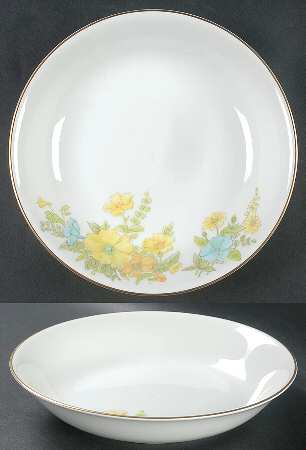 Spring Bouquet Coupe Soup Bowl