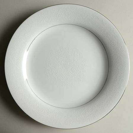 White Lace 12" Chop Plate (Round Platter)