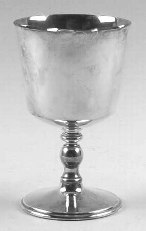 Silverplate Hollowware Silverplate Wine Goblet