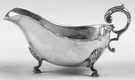 Silverplate Hollowware Sauce/Gravy Boat