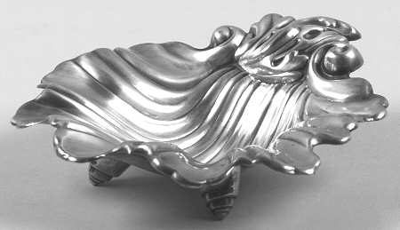 Silverplate Hollowware Small Plated Shell Bon Bon Bowl