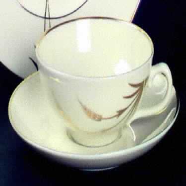 California Wheat Flat Cup & Saucer Set