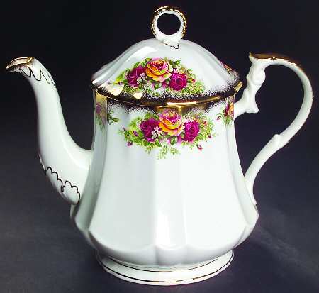 English Garden Teapot & Lid