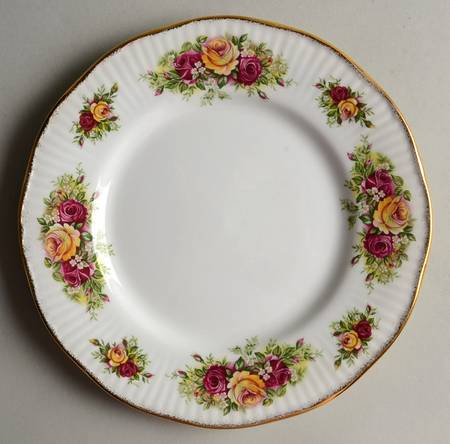 English Garden Salad Plate