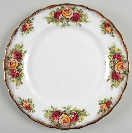 English Garden Salad Plate