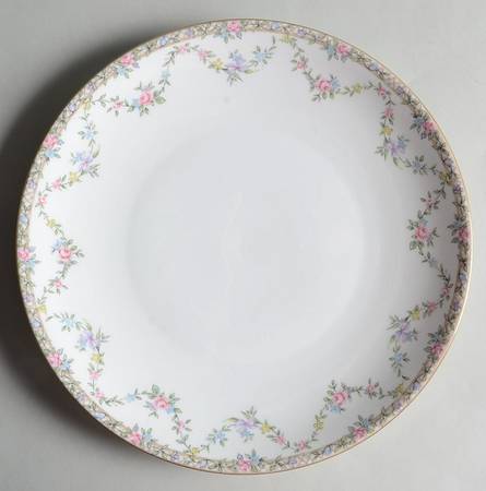Garland Rose Cake Plate