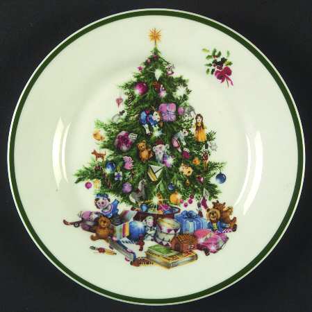 Seasons Greetings Bread & Butter Plate