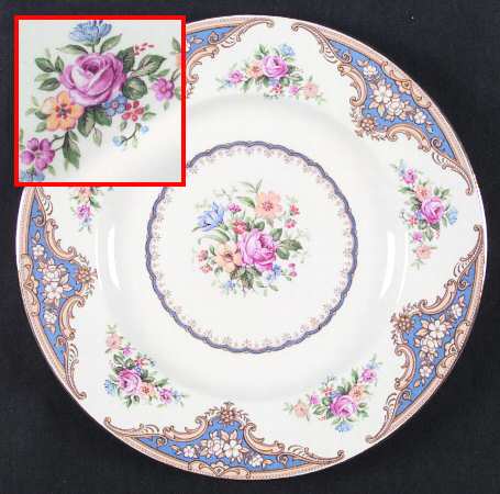 York Blue by Empire Porcelain 