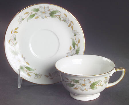 Arlington Footed Cup & Saucer Set