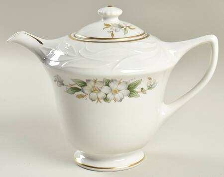 Dogwood Teapot & Lid