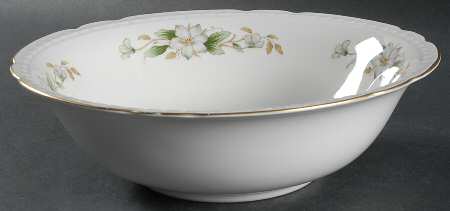 Dogwood 9" Round Vegetable Bowl