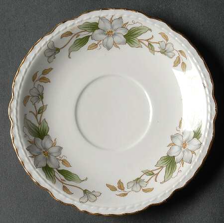 Dogwood Saucer for Footed Cup