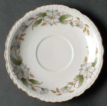 Dogwood Saucer for Footed Cup