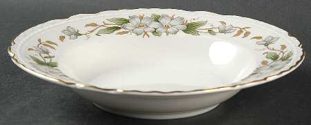 Dogwood Rim Soup Bowl