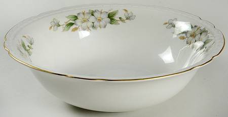 Dogwood 9" Round Vegetable Bowl