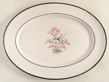 EMB1 11" Oval Serving Platter by Embassy (American)