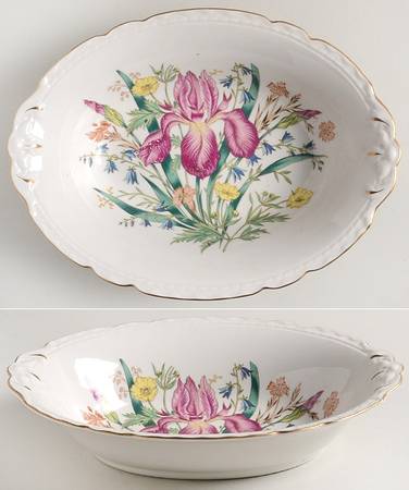EMB9 10" Oval Vegetable Bowl
