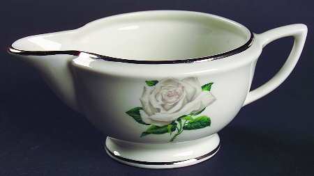 Gray Rose Creamer by Embassy (American)