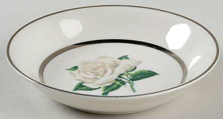 Gray Rose Fruit/Dessert (Sauce) Bowl by Embassy (American)