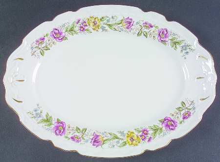 Lord Mayfair 12" Oval Serving Platter by Embassy (American)